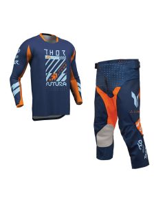 Thor_Kids_MX_Combo_Hose_Shirt_Launchmode_Futura_blau_orangeTH-26-CO-010925-Launch-CO666