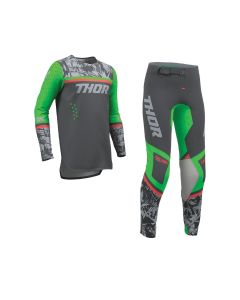 Thor-Kids-MX-Combo-Hose-Shirt-Sportmode-Punk'd-grau-gruen-TH-27-CO-310826-k21