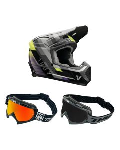 Thor-Kinder-MX-Helm-Combo-FLEET-CAMBER-schwarz-lila-mit-TWO-X-Race-Brille-TH-26-CO-020926-MX-10