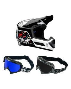 Thor-Kinder-MX-Helm-Combo-FLEET-SPLAT-bunt-mit-TWO-X-Race-Brille-TH-26-CO-020926-MX-17