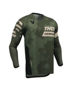 Thor Launchmode Bleach Motocross Jersey camo schwarz S