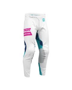 Thor Launchmode Motocross Hose blau weiss 28