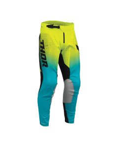 Thor Motocross Hose Launchmode Darkside blau neon gelb 28
