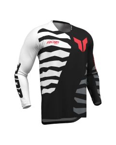 Thor Motocross Jersey Launchmode Shredder schwarz weiss S