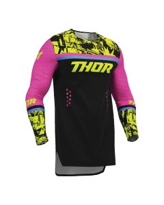 Thor Motocross Jersey Sportmode Punk'd schwarz pink S