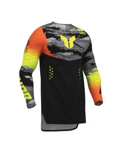 Thor Motocross Jersey Sportmode Recon LE schwarz neon gelb M