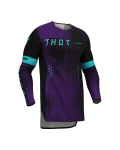 Thor Motocross Jersey Sportmode Vanish schwarz lila S