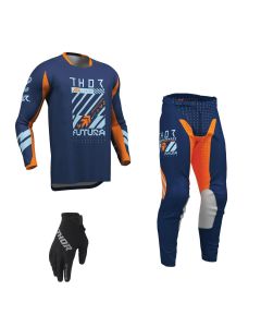 Thor_MX_Combo_Hose_Shirt_Launchmode_Futura_blau_orangeTH-26-CO-010925-Launch-CO664