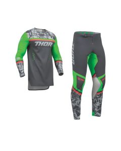 Thor-MX-Combo-Hose-Shirt-Sportmode-Punk'd-grau-gruen-TH-27-CO-310826-k19