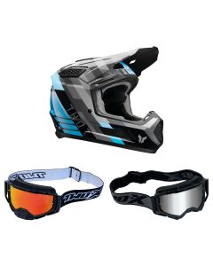 Thor-MX-Helm-Combo-FLEET-CAMBER-schwarz-blau-mit-TWO-X-Atom-Brille-TH-26-CO-020926-MX-5