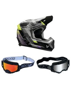 Thor-MX-Helm-Combo-FLEET-CAMBER-schwarz-lila-mit-TWO-X-Atom-Brille-TH-26-CO-020926-MX-7