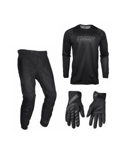 thor-pulse-combo-blackout-22-schwarz-hose-jersey-handschuhe-128452