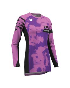Thor Launchmode Bleach Motocross Jersey Women schwarz lila XS