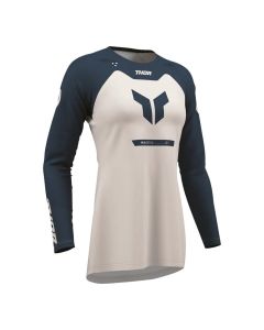 Thor Ridemode Menace Motocross Jersey Women blau grau XS