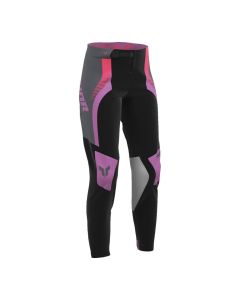 Thor Sportmode Velocity Motocross Hose Women schwar lila 1/2