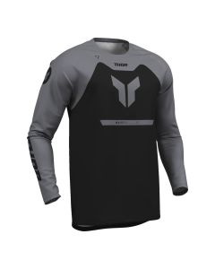 Thor Ridemode Menace Motocross Jersey Kids schwarz grau XXS