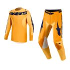 Alpinestars MX Combo Hose Shirt Racer Amber blau gelb