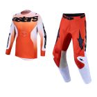 Alpinestars MX Combo Hose Shirt Racer Amber weiss orange