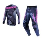 Alpinestars MX Combo Hose Shirt Racer Lone camo grau