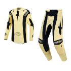 Alpinestars MX Combo Hose Shirt Techstar Atrox schwarz beige
