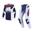 Alpinestars MX Combo Hose Shirt Techstar Swan grau weiss