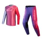 Alpinestars Women MX Combo Hose Shirt Fluid Kepler lila