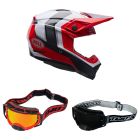 Bell-MX-Helm-Combo-Moto-10-Pulse-rot-mit-TWO-X-Atom-Brille-BEL-26-CO-020926-MX-19