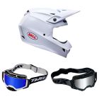 Bell-MX-Helm-Combo-MX-10-Solid-weiss-mit-TWO-X-Atom-Brille-BEL-26-CO-020926-MX-5
