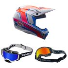 Bell-MX-Helm-Combo-MX-10-Speedway-blau-weiss-mit-TWO-X-Atom-Brille-BEL-26-CO-020926-MX-9
