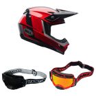 Bell-MX-Helm-Combo-MX-10-Spiral-schwarz-rot-mit-TWO-X-Atom-Brille-BEL-26-CO-020926-MX-14