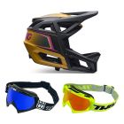 Fox-MTB-Helm-Combo-Proframe-RS-Heatstack-schwarz-mit-TWO-X-Race-Brille-FX-26-CO-010926-MTB-2