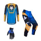 Fox MX Combo Hose Shirt 180 COLLECT blau