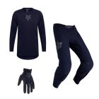Fox MX Combo Hose Shirt Flexair BLACKOUT schwarz