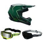 Fox-MX-Helm-Combo-V1-Raid-neon-gruen-mit-TWO-X-Atom-Brille-FX-26-CO-010926-MX-22
