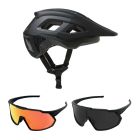 Fox Mainframe TRVRS MTB Helm mit Brille Light