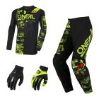 oneal-element-attack-combo-schwarz-neon-jersey-crosshose-83299