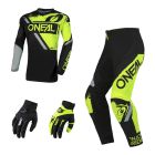 oneal-element-shocker-combo-schwarz-neon-jersey-crosshose-83308