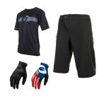 Oneal Combo Matrix Short schwarz PinIt Jersey MTB Hose