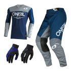 Oneal Mayhem Hexx Combo blau Jersey Crosshose