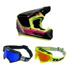 Thor-Kinder-MX-Helm-Combo-FLEET-DEFY-schwarz-neon-mit-TWO-X-Race-Brille-TH-26-CO-020926-MX-16