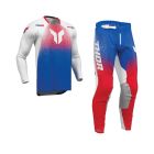 Thor MX Combo Hose Shirt Launchmode Air Darkside blau weiss