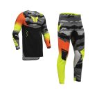 Thor MX Combo Hose Shirt Sportmode Recon LE schwarz neon gelb