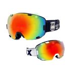 TWO-X AIR Skibrille iridium verspiegelt in Schwarz, Weiß, Orange