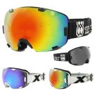 TWO-X AIR Skibrille verspiegelt in Schwarz
