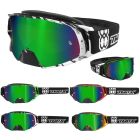 TWO-X Rocket Crush Crossbrille MX Brille Motocross grün verspiegelt