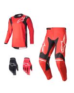 Oneal Element Racewear Combo blau orange Jersey Crosshose