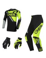 Oneal Element Shocker Combo schwarz neon Jersey Crosshose