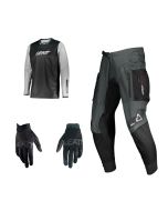 LEATT MX Moto 4.5 Enduro Combo schwarz weiss Jersey Crosshose