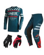 Oneal Element Squadron Combo blau Jersey Crosshose