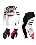 Oneal Element Squadron Combo weiss Jersey Crosshose